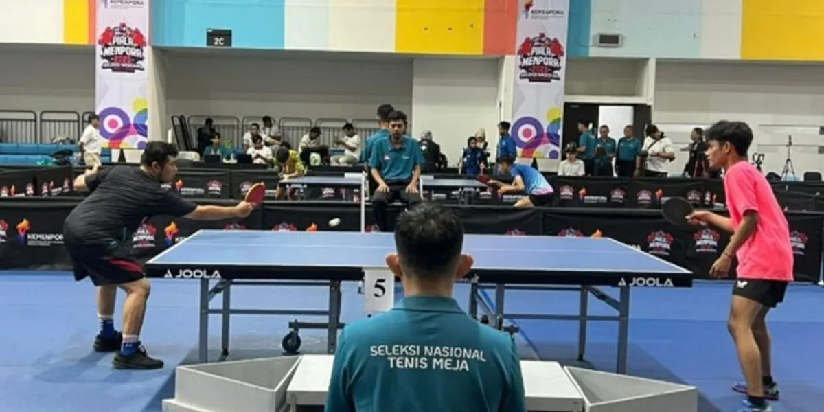 198 Atlet Berlaga di Seleksi Nasional Tenis Meja untuk SEA Games 2025